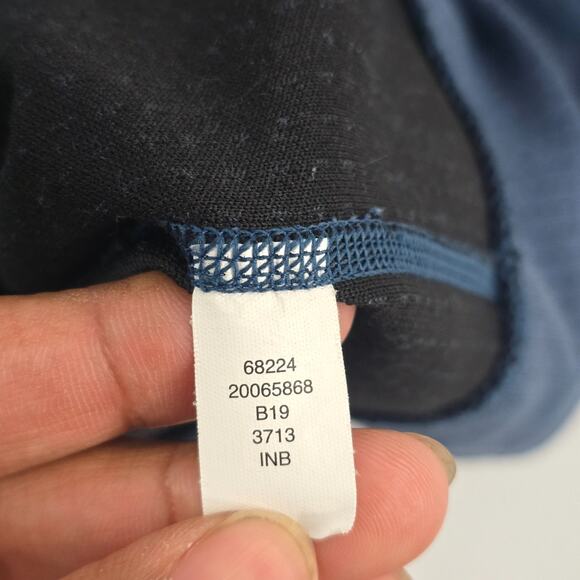 Duluth Trading Co Alaskan Hardgear Men’s Medium Quarter Zip Pullover Blue 6537 - Picture 8 of 9